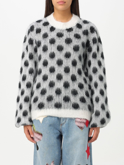 Shop Marni Sweater  Woman Color Grey