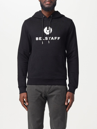 Shop Belstaff Sweatshirt  Men Color Black