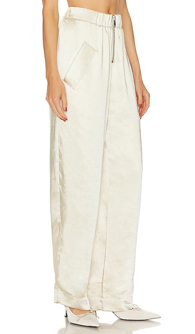 Shop L'academie Sadia Pant In Ivory