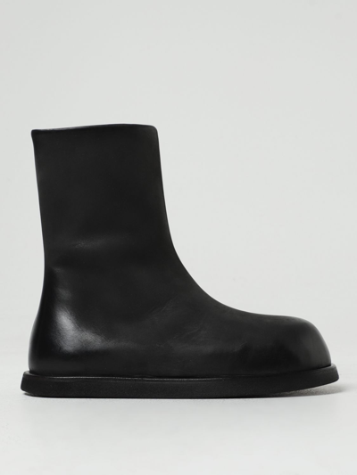 Shop Marsèll Marsell Gigante Ankle Boots In Nubuck In Black