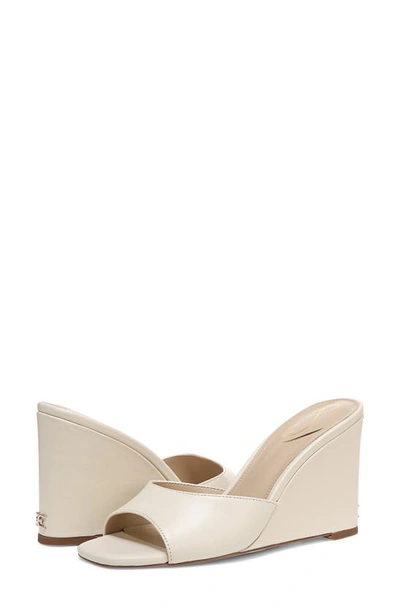 Shop Sam Edelman Merrick Wedge Sandal In Ti Modern Ivory