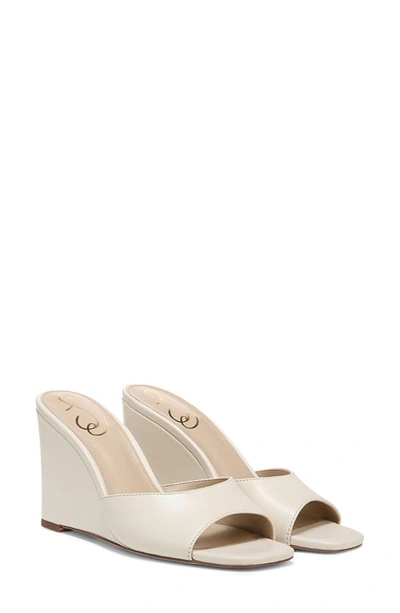 Shop Sam Edelman Merrick Wedge Sandal In Ti Modern Ivory