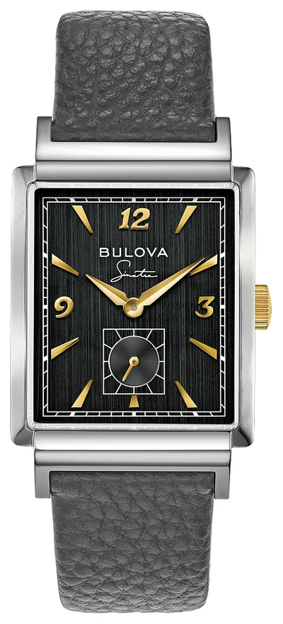 Pre-owned Bulova Frank Sinatra My Way Men Watch 98a261