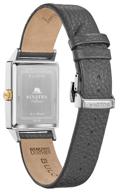 Pre-owned Bulova Frank Sinatra My Way Men Watch 98a261