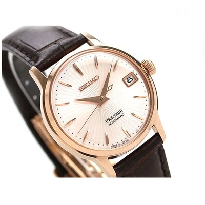Pre-owned Seiko Presage Srry028 Automatic Mechanical Elegant Women`s Watch Made In Japan