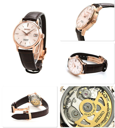 Pre-owned Seiko Presage Srry028 Automatic Mechanical Elegant Women`s Watch Made In Japan