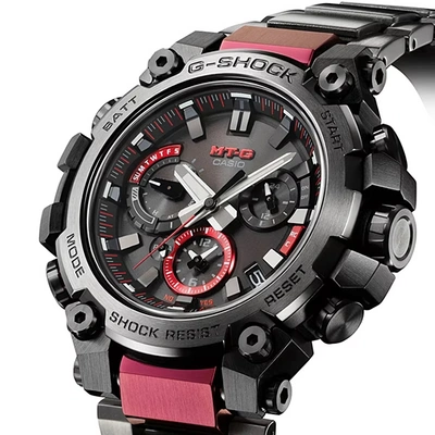 Pre-owned Casio G-shock Mtg-b3000bd-1ajf Mt-g Series Men's Wrist Watch Metal Band Black N
