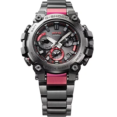 Pre-owned Casio G-shock Mtg-b3000bd-1ajf Mt-g Series Men's Wrist Watch Metal Band Black N