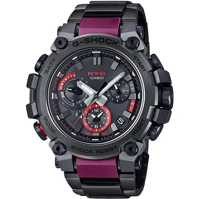 Pre-owned Casio G-shock Mtg-b3000bd-1ajf Mt-g Series Men's Wrist Watch Metal Band Black N