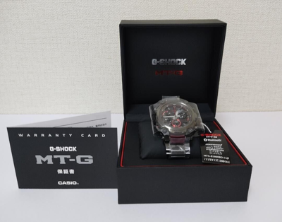 Pre-owned Casio G-shock Mtg-b3000bd-1ajf Mt-g Series Men's Wrist Watch Metal Band Black N