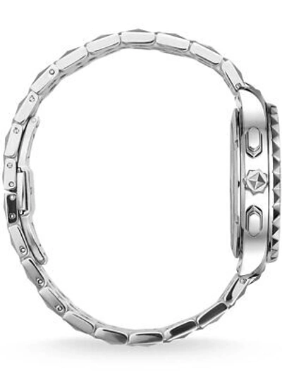 Pre-owned Thomas Sabo Wa0358-201-203 Rebel At Heart Chronograph Mens Watch