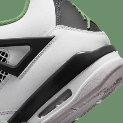 Pre-owned Jordan Nike Wmns Air  4 Retro Seafoam Oil Green Aq9129-103 Us 5-15 Brand In White