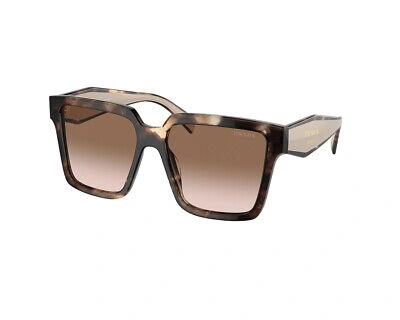 Pre-owned Prada Sunglasses Pr 24zs 07r0a6 Havana Brown Woman