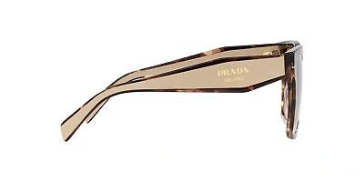 Pre-owned Prada Sunglasses Pr 24zs 07r0a6 Havana Brown Woman