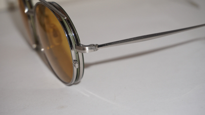 Pre-owned Oliver Peoples Limited Sunglasses G. Ponti Ov1292t 6777 Clip On 46 23 145 In Yellow
