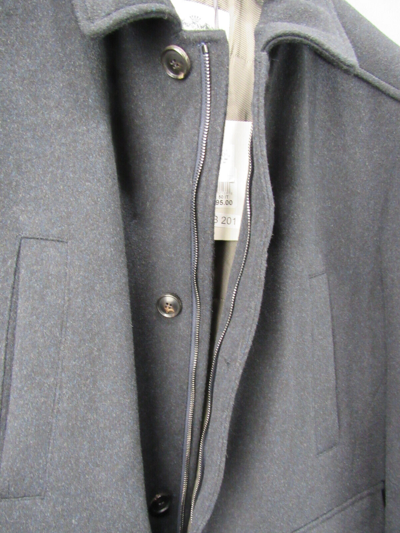 Pre-owned Gallotti Men's Virgin Wool Coat Msrp $1495 Size 50 It 18b 201 In Gray