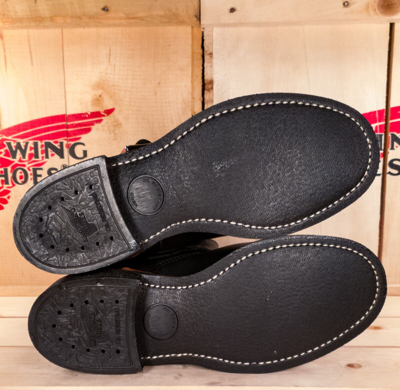 Pre-owned Red Wing Shoes Red Wing 2990 Engineer Boots (soft Toe) (sizes 4-5) In Black
