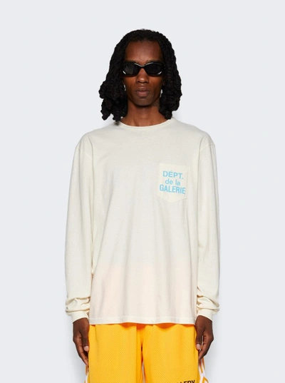 Shop Gallery Dept. French Long Sleeve T-shirt In White