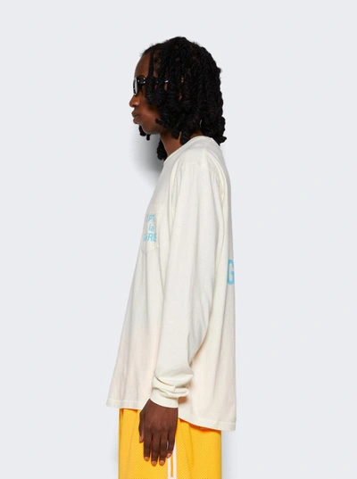 Shop Gallery Dept. French Long Sleeve T-shirt In White
