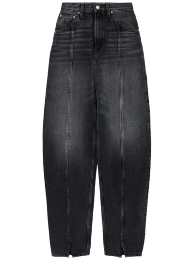 Shop Re/done Black Tailored Jeans