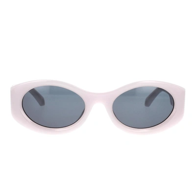 Shop Ambush Sunglasses In White