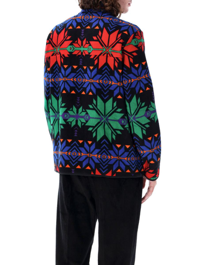 Shop Polo Ralph Lauren Fleece Pullover With Nev Bows In Multicolor