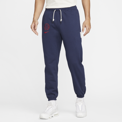 Shop Nike Paris Saint-germain Standard Issue  Men's Soccer Pants In Blue