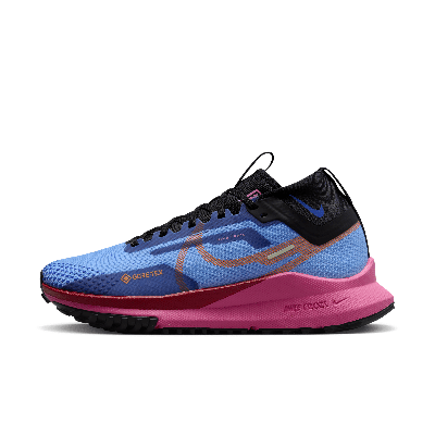Shop Nike Women's Pegasus Trail 4 Gore-tex Waterproof Trail Running Shoes In Blue