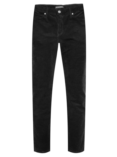 Shop Monfrere Men's Greyson Velvet Jeans In Velvet Noir