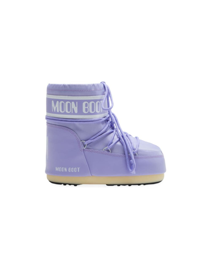 Shop Moon Boot Men's Unisex Icon Low 2 Snowboots In Lilac