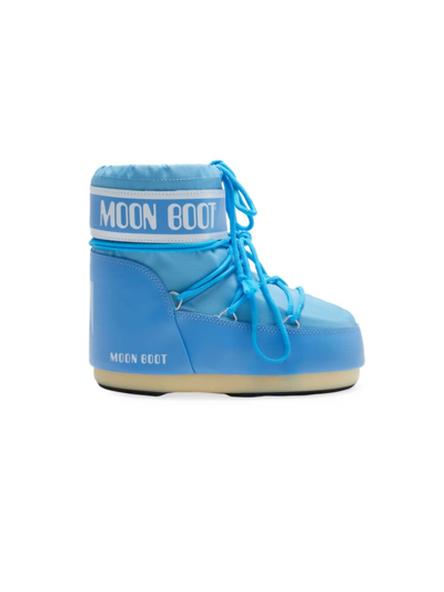 Shop Moon Boot Men's Unisex Icon Low 2 Snowboots In Alaskan Blue