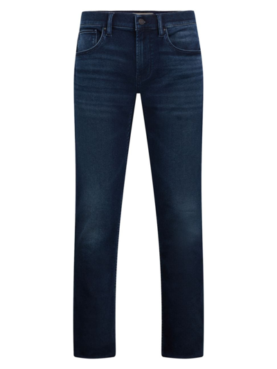 Shop Hudson Men's Byron Mid-rise Straight-leg Jeans In Dark Ridge