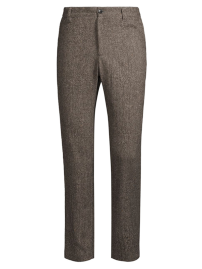 Shop Rails Men's Thomas Tweed Wool-blend Trousers In Highland Tweed