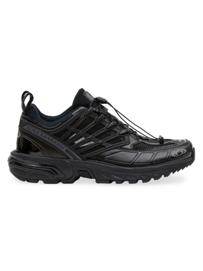 Shop Mm6 Maison Margiela Men's Mm6 X Salomon Sneakers In Black Quiet Shade