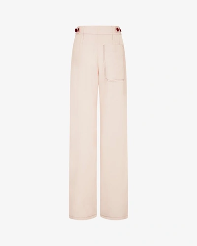 Shop Serena Bute Pocket Trouser - Pale Pink