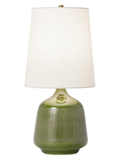Shop Chapman & Myers Ornella Table Lamp In Green