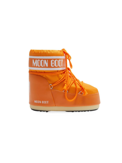 Shop Moon Boot Men's Unisex Icon Low 2 Snowboots In Orange