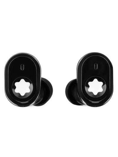 Shop Montblanc Men's Mtb 03 In-ear Headphones In Black