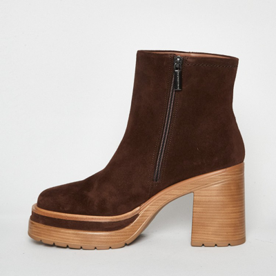 Shop Pons Quintana Suede Ankle Boots In Brown