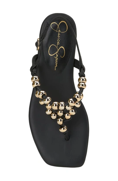 Jessica Simpson Gilyria Slingback Sandal In Black