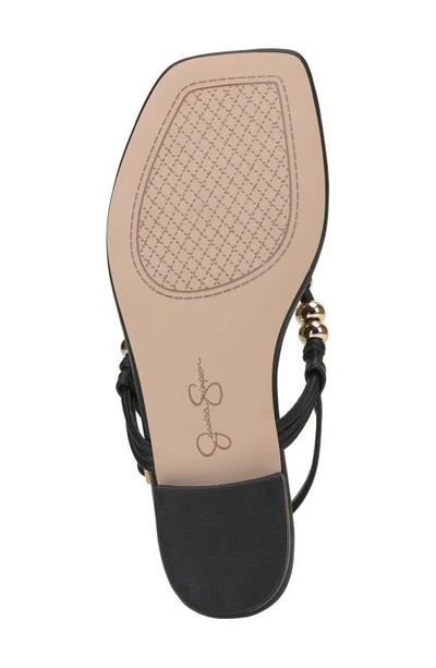 Jessica Simpson Gilyria Slingback Sandal In Black