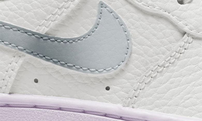 Nike Air Force 1 Sneaker In Pure Platinum/ Metallic Silver