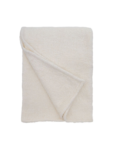 Shop Pom Pom At Home Abby Throw Blanket In Ivory