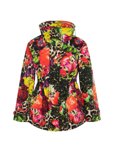 Shop Gorski Women's Patterned Zip Jacket In Primrose