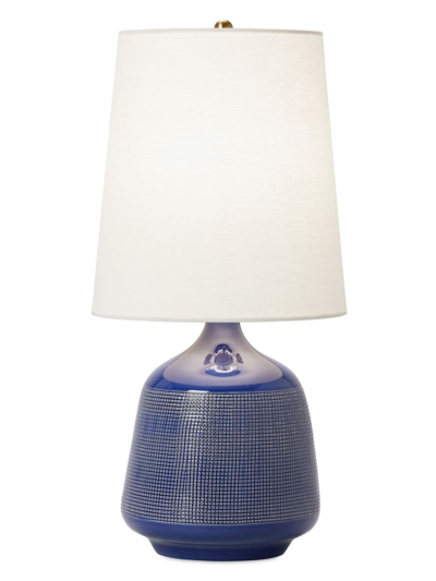 Shop Chapman & Myers Ornella Table Lamp In Blue Celadon
