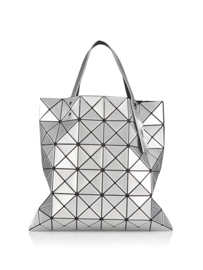 Shop Bao Bao Issey Miyake Women's Lucent Tote Bag In Silver