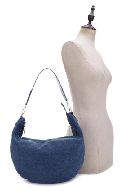Shop Mali + Lili Megan Denim Hobo Sling Bag
