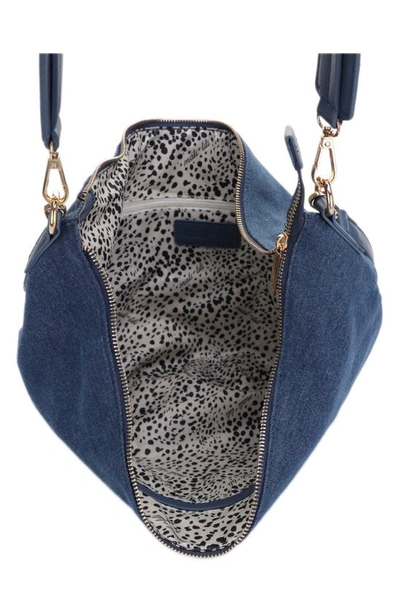 Shop Mali + Lili Megan Denim Hobo Sling Bag