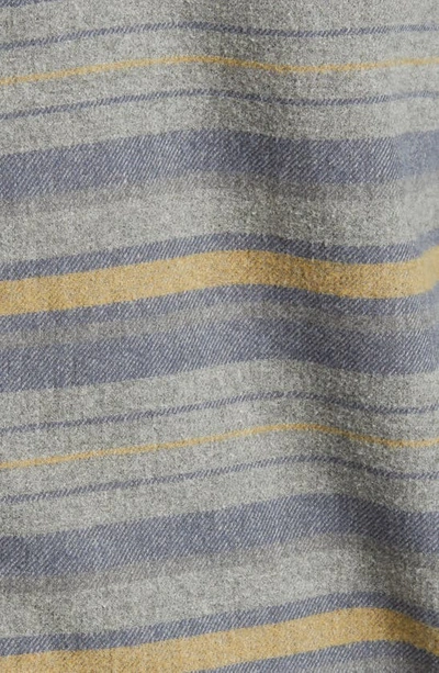 Rails Runson Stripe Flannel Button-up Shirt In Found Canteen Meridian