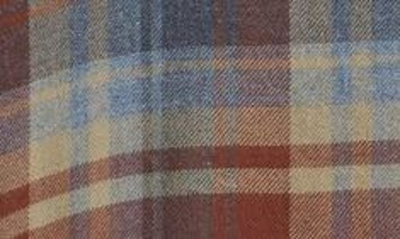 Rails Lennox Plaid Button-up Shirt In Ruby Denim Botanical